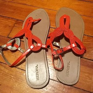Merona Orange Sandals